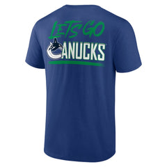 Vancouver Canucks Royal Bring It T-Shirt - NHL T-shirts