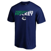 Vancouver Canucks Navy Only Success T-Shirt - NHL T-shirts