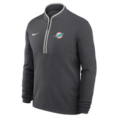Miami Dolphins Lightweight Victory Dri-FIT Half-Zip Pullover | NFL Online