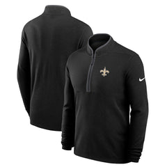 New Orleans Saints Lightweight Victory Dri-FIT Half-Zip Pullover | NFL Discount