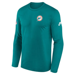 Miami Dolphins Legend Small Logo Dri-FIT Long Sleeve T-Shirt | NFL US