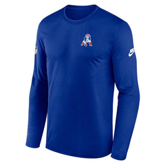 New England Patriots Legend Small Logo Dri-FIT Long Sleeve T-Shirt | NFL Online