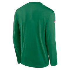 Philadelphia Eagles Legend Small Logo Dri-FIT Long Sleeve T-Shirt | NFL Hot