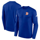Denver Broncos Legend Small Logo Dri-FIT Long Sleeve T-Shirt | NFL Sale