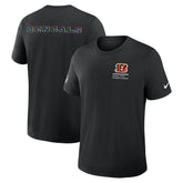 Cincinnati Bengals 2025 NFL Crucial Catch Tri-Blend Dri-FIT T-Shirt | NFL Sale