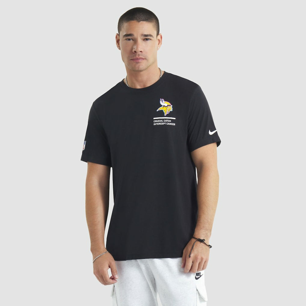 Minnesota Vikings 2025 NFL Crucial Catch Tri-Blend Dri-FIT T-Shirt | NFL Discount