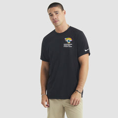 Jacksonville Jaguars 2025 NFL Crucial Catch Tri-Blend Dri-FIT T-Shirt | NFL Outlet