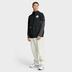 Pittsburgh Steelers Sideline Anorak Half-Zip Hoodie Jacket | NFL Discount