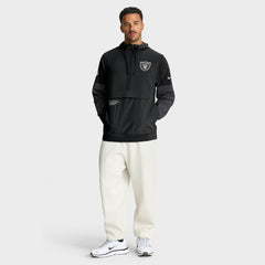 Las Vegas Raiders Sideline Anorak Half-Zip Hoodie Jacket | NFL Online
