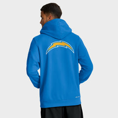 Los Angeles Chargers Sideline Standard Issue Utility Player Dri-FIT Full-Zip Hoodie | NFL Sale