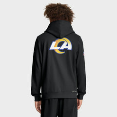 Los Angeles Rams Sideline Standard Issue Utility Player Dri-FIT Full-Zip Hoodie | NFL US