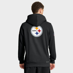 Pittsburgh Steelers Sideline Standard Issue Utility Player Dri-FIT Full-Zip Hoodie | NFL Hot