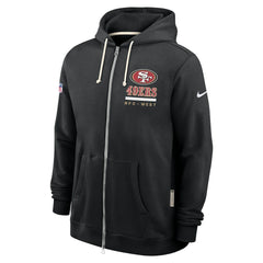 San Francisco 49ers Sideline Standard Issue Utility Player Dri-FIT Full-Zip Hoodie | NFL Near me