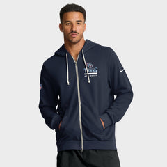 Tennessee Titans Sideline Standard Issue Utility Player Dri-FIT Full-Zip Hoodie | NFL On sale