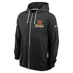 Washington Commanders Sideline Standard Issue Utility Player Dri-FIT Full-Zip Hoodie | NFL Hot