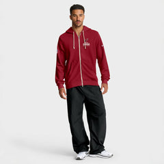 Arizona Cardinals Sideline Standard Issue Utility Player Dri-FIT Full-Zip Hoodie | NFL Hot