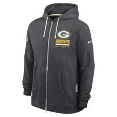 Green Bay Packers Sideline Standard Issue Utility Player Dri-FIT Full-Zip Hoodie | NFL US