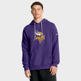 Minnesota Vikings Sideline Standard Issue Initial Home Dri-FIT Hoodie | NFL Hot