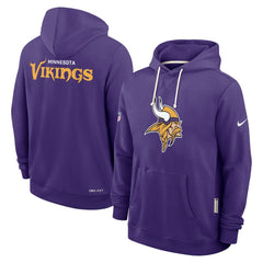 Minnesota Vikings Sideline Standard Issue Initial Home Dri-FIT Hoodie | NFL Hot