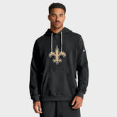 New Orleans Saints Sideline Standard Issue Initial Home Dri-FIT Hoodie | NFL Sale