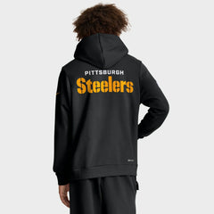 Pittsburgh Steelers Sideline Standard Issue Initial Home Dri-FIT Hoodie | NFL Discount