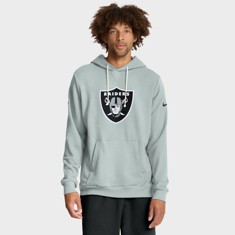 Las Vegas Raiders Sideline Standard Issue Initial Home Dri-FIT Hoodie | NFL Discount