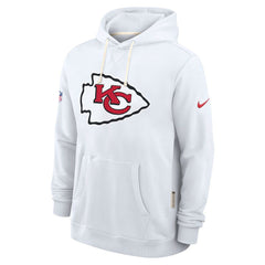 Kansas City Chiefs Sideline Standard Issue Initial Home Dri-FIT Hoodie | NFL Outlet