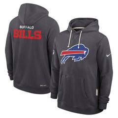 Buffalo Bills Sideline Standard Issue Initial Home Dri-FIT Hoodie | NFL Near me