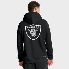 Las Vegas Raiders 2025 NFL Crucial Catch Sideline Standard Issue Dri-FIT Hoodie | NFL Discount