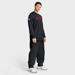 Houston Texans Sideline Pure Fury Performance Long Sleeve Hoodie T-Shirt | NFL Online