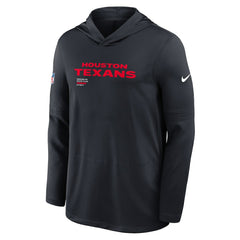 Houston Texans Sideline Pure Fury Performance Long Sleeve Hoodie T-Shirt | NFL Online