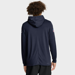 Dallas Cowboys Sideline Pure Fury Performance Long Sleeve Hoodie T-Shirt | NFL Discount