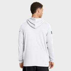 Green Bay Packers Sideline Pure Fury Performance Long Sleeve Hoodie T-Shirt | NFL New