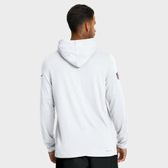 Minnesota Vikings Sideline Pure Fury Performance Long Sleeve Hoodie T-Shirt | NFL Hot