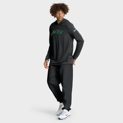 New York Jets Sideline Pure Fury Performance Long Sleeve Hoodie T-Shirt | NFL Near me