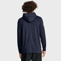Denver Broncos Sideline Pure Fury Performance Long Sleeve Hoodie T-Shirt | NFL US