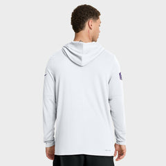 Minnesota Vikings Sideline Option Read Dri-FIT Long Sleeve Hoodie T-Shirt | NFL Online