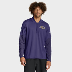 Baltimore Ravens Sideline Dri-FIT Half-Zip Pullover | NFL Sale