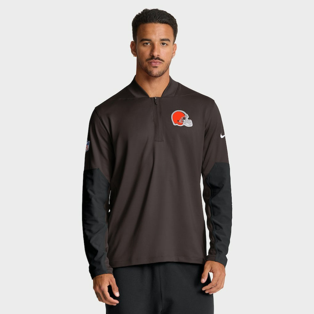 Cleveland Browns Sideline Dri-FIT Half-Zip Pullover | NFL Hot