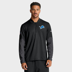 Detroit Lions Sideline Dri-FIT Half-Zip Pullover | NFL Discount