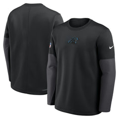 Carolina Panthers Sideline Coach Therma-FIT Long Sleeve T-Shirt | NFL Sale