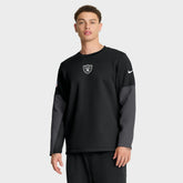 Las Vegas Raiders Sideline Coach Therma-FIT Long Sleeve T-Shirt | NFL New