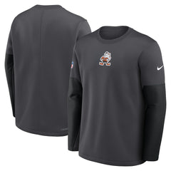 Cleveland Browns Sideline Coach Therma-FIT Long Sleeve T-Shirt | NFL New