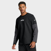 New York Jets Sideline Coach Therma-FIT Long Sleeve T-Shirt | NFL Outlet