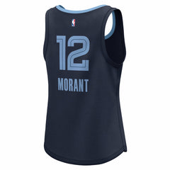 Navy Ja Morant Memphis Grizzlies Women's Fast Break Player Jersey | NBA
