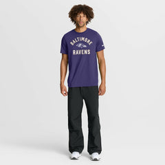 Baltimore Ravens Favorable Timeline Tri-Blend T-Shirt | NFL Outlet