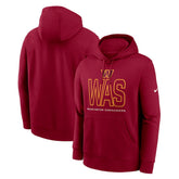 Washington Commanders Busted Play Club Fleece Pullover Hoodie | NFL US