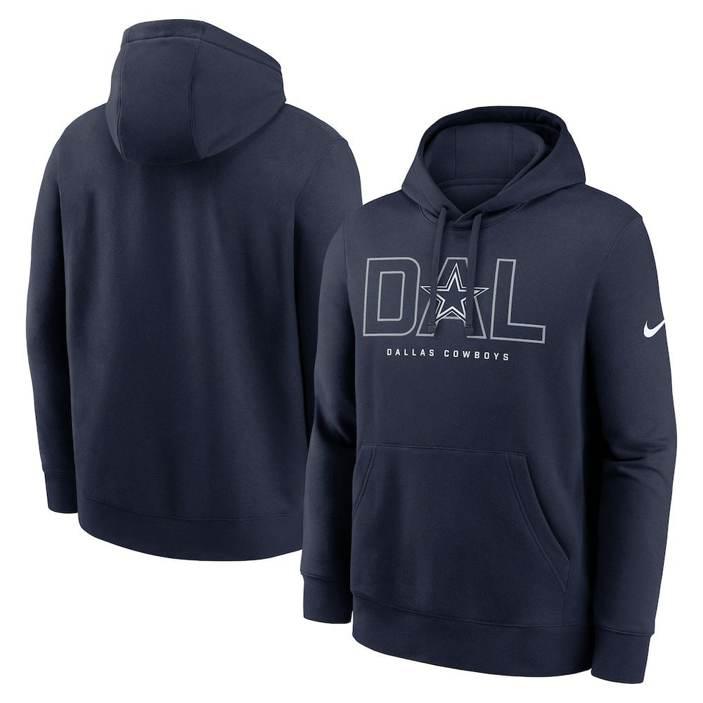 Dallas Cowboys Busted Play Club Fleece Pullover Hoodie | NFL Outlet