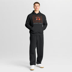 Cincinnati Bengals Busted Play Club Fleece Pullover Hoodie | NFL Hot