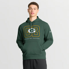 Green Bay Packers Busted Play Club Fleece Pullover Hoodie | NFL Sale